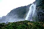 Fiordland waterfall