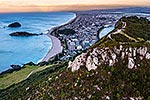 Mt Manganui summit at dusk