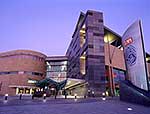 Te Papa at dusk